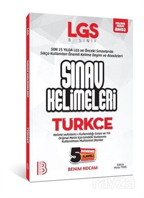 LGS Türkçe Sınav Kelimeleri 5 Deneme İlaveli - 1