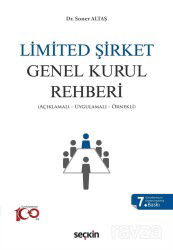 Limited Şirket Genel Kurul Rehberi - Seçkin Yayıncılık