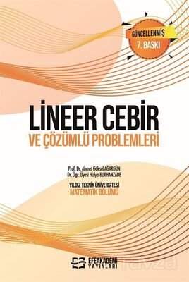 Lineer Cebir ve Çözümlü Problemleri - 1