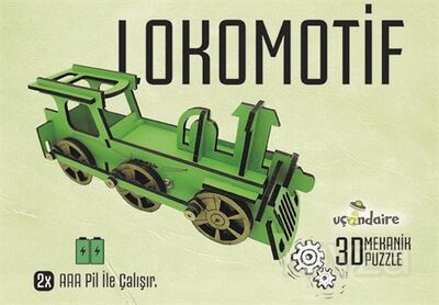 Lokomotif / Mekanik Serisi - Uçandaire Oyuncak