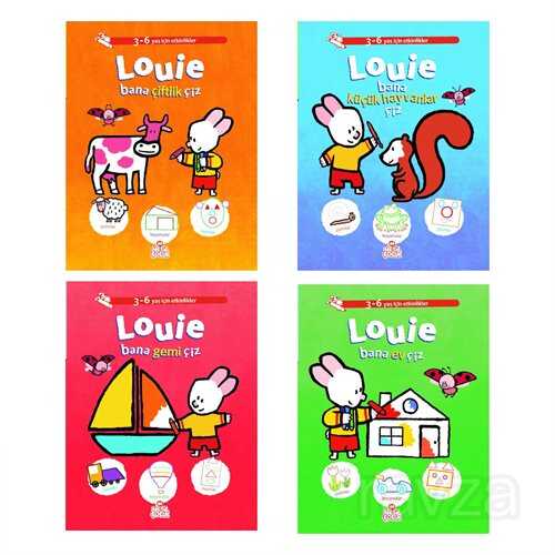 Louie Etkinlik Dizisi (4 Kitap) - 1