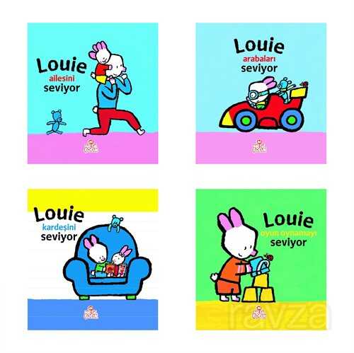 Louie Seviyor Dizisi (4 Kitap) - Nesil Çocuk Yayınları