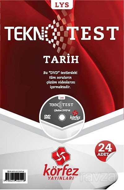 LYS Tarih Tekno Test Çözüm Dvd'li (24 Adet) - 1