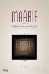 Maarif (Sultanü'l-Ulema Bahaeddin Veled) (Ciltli) - Rumi Yayınları (Konya)
