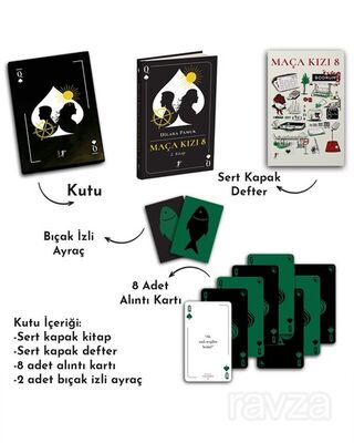 Maça Kızı 8 (2. Kitap) (Ciltli-Kutulu Set) - 1