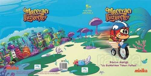 Maceracı Yüzgeçler Biba'nın Günlüğü Uy Bisikletimin Tekeri Patladı - Turkuvaz Çocuk