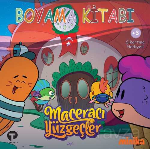Maceracı Yüzgeçler Boyama Kitabı 4 - Turkuvaz Çocuk