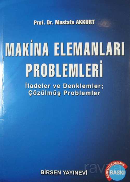 Makina Elemanları Problemleri - Birsen Yayınevi