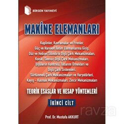Makine Elemanları 2. Cilt - Birsen Yayınevi