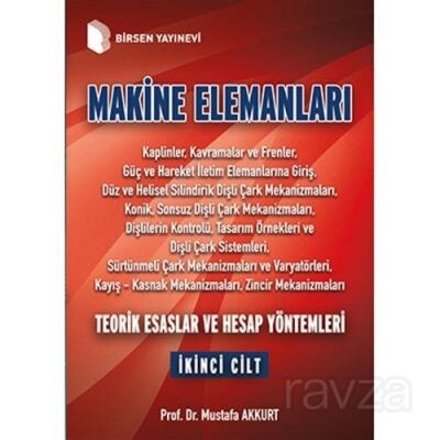 Makine Elemanları 2. Cilt - 1