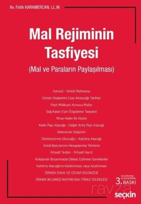 Mal Rejiminin Tasfiyesi - 1