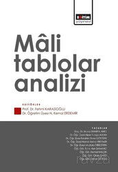 Mali Tablolar Analizi - Eğitim Kitabevi