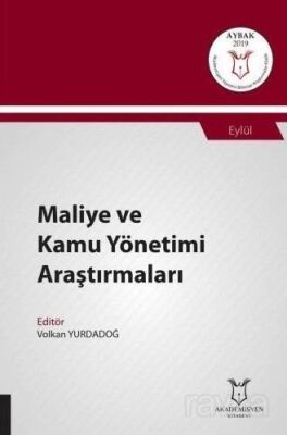 Maliye ve Kamu Yönetimi Araştırmaları (AYBAK 2019 Eylül) - 1