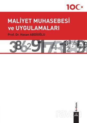 Maliyet Muhasebesi ve Uygulamaları - 1