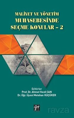 Maliyet ve Yönetim Muhasebesinde Seçme Konular - 2 - 1