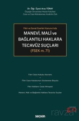 Manevi, Mali ve Bağlantılı Haklara Tecavüz Suçları - 1