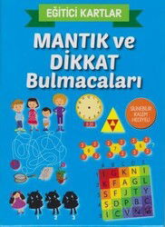Mantık ve Dikkat Bulmacaları / Etkinlik Kartları - Teleskop Popüler Bilim