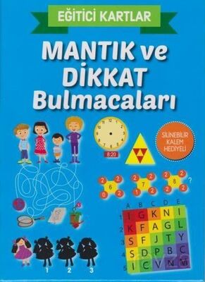 Mantık ve Dikkat Bulmacaları / Etkinlik Kartları - 1