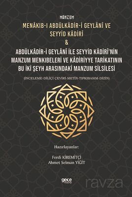 Manzum Menakıb-ı Abdülkadir-i Geylanî ve Seyyid Kadirî - 1