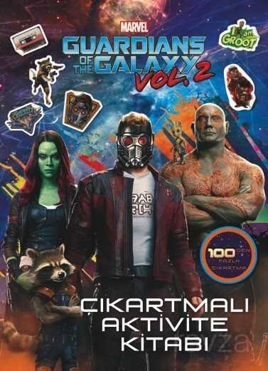 Marvel Guardians of the Galaxy Çıkartmalı Aktivite Kitabı - 1