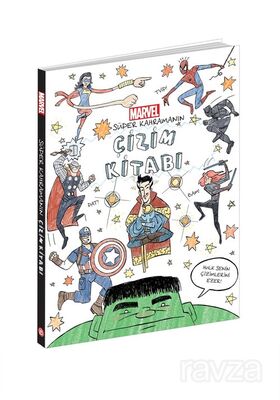 Marvel Süper Kahramanın Çizim Kitabı - 1