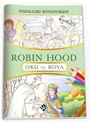 Masalları Boyuyorum Robin Hood Kitabı - Burhan Yayınları
