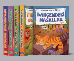 Masallarla Değerler Eğitimi Seti (5 Kitap) - Yediveren Çocuk