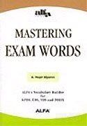 Mastering Exam Words - 1