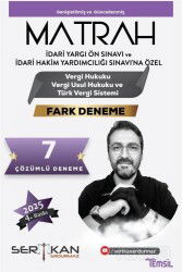 Matrah Çözümlü 7 Fark Deneme - Temsil Kitap