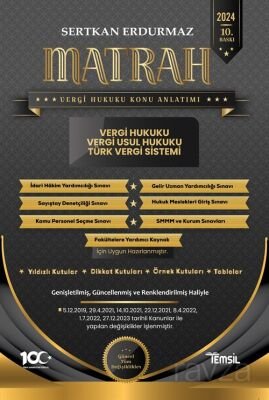 Matrah Vergi Hukuku Konu Anlatımı Vergi Hukuku- Vergi Usul Hukuku- Türk Vergi Sistemi - 1