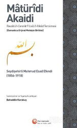 Matüridi Akaidi - Hacıveyiszade İlim ve Kültür Vakfı Yayınları