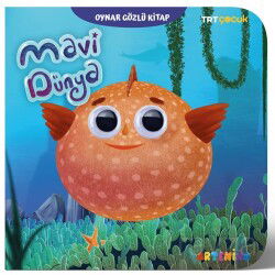 Mavi Dünya - Trt Çocuk Oynar Gözlü Kitap - Artenino Yayıncılık