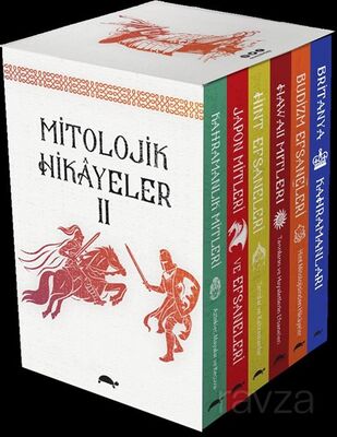 Maya Mitolojik Hikayeler Seti 2 (Özel Kutulu 6 Kitap Takım) - 1