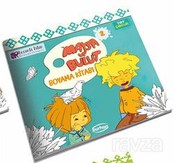 Maysa ve Bulut Boyama Kitabı 2 - Burhan Yayınları