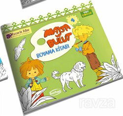 Maysa Ve Bulut Boyama Kitabı 4 - Burhan Yayınları