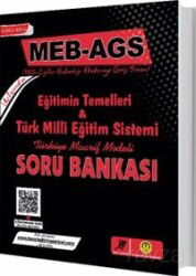 MEB-AGS Eğitim Temelleri-Milli Eğitim Sistemi Soru Bankası - Tasarı Yayıncılık