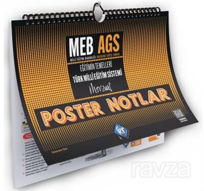 MEB AGS Eğitimin Temelleri ve Türk Milli Eğitim Sistemi Mevzuat Poster Notlar - 1
