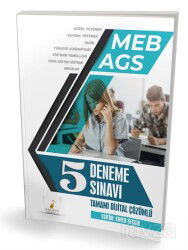 MEB - AGS Hazırlık 5 Deneme Sınavı Tamamı Dijital Çözümlü - Pelikan Tıp Teknik Yayınları