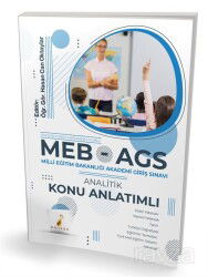 MEB - AGS Hazırlık Analitik Konu Anlatımlı Tek Kitap - Pelikan Tıp Teknik Yayınları