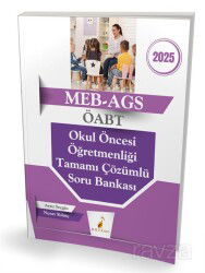 MEB - AGS ÖABT Okul Öncesi Öğretmenliği Tamamı Çözümlü Soru Bankası - Pelikan Tıp Teknik Yayınları