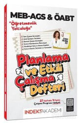 MEB-AGS ÖABT Planlama ve Etkili Çalışma Defteri - İndeks Akademi Yayıncılık