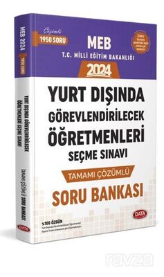 Meb Yurt Dışında Görevlendirilecek Öğretmenleri Seçme Sınavı Tamamı Çözümlü Soru Bankası - 1