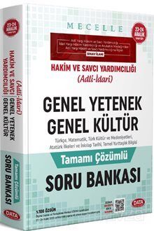 Mecelle Hakim Ve Savcı Yardımcılığı (Adli-İdari) Genel Yetenek - Genel Kültür Soru Bankası - 1