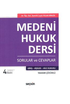 Medeni Hukuk Dersi - 1