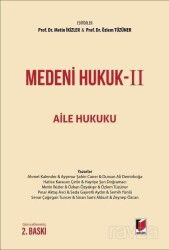 Medeni Hukuk-II Aile Hukuku - Adalet Yayınevi