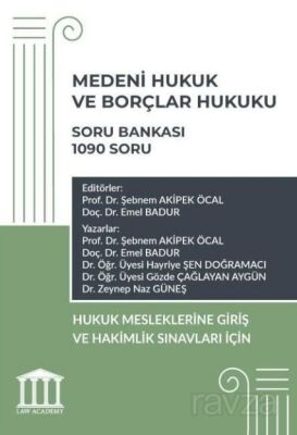 Medeni Hukuk ve Borçlar Hukuku Soru Bankası - Hukuk Mesleklerine Giriş Sınavına Hazırlık - 1