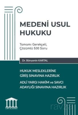 Medeni Usul Hukuku - Hukuk Mesleklerine Giriş Sınavına Hazırlık - 1