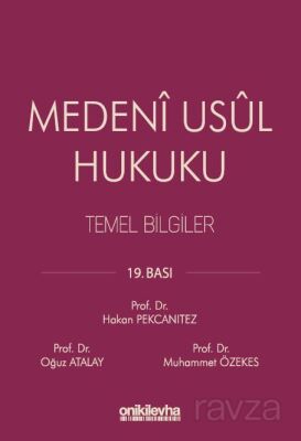Medeni Usul Hukuku Temel Bilgiler - 1