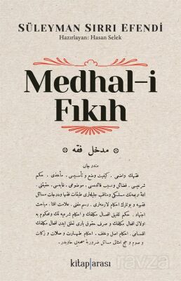 Medhal-i Fıkıh - 1