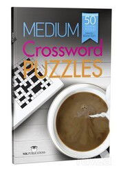 Medium Crossword Puzzles - İngilizce Kare Bulmacalar (Orta Seviye) - MK Publications